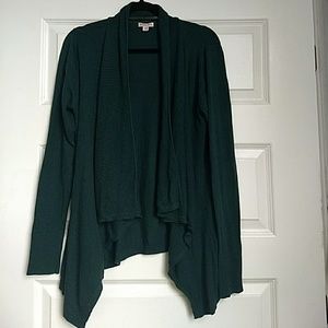 Merona green cardigan